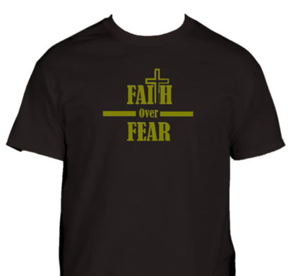 Faith Over Fear - Black